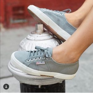 Superga Grey Sage Women's Classic 2750 Sneaker